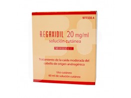 Regaxidil 20 mg/ml sol cutánea 60 ml Regaxidil 20 mg/ml sol cutánea 60 ml